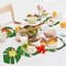 60Pcs Tropical Party Decorations Supplies Tropical Palm Leaves Hibiscus Flower Simulation Artificial Leaf for Hawaiian Luau Safari Party Jungle Beach Theme